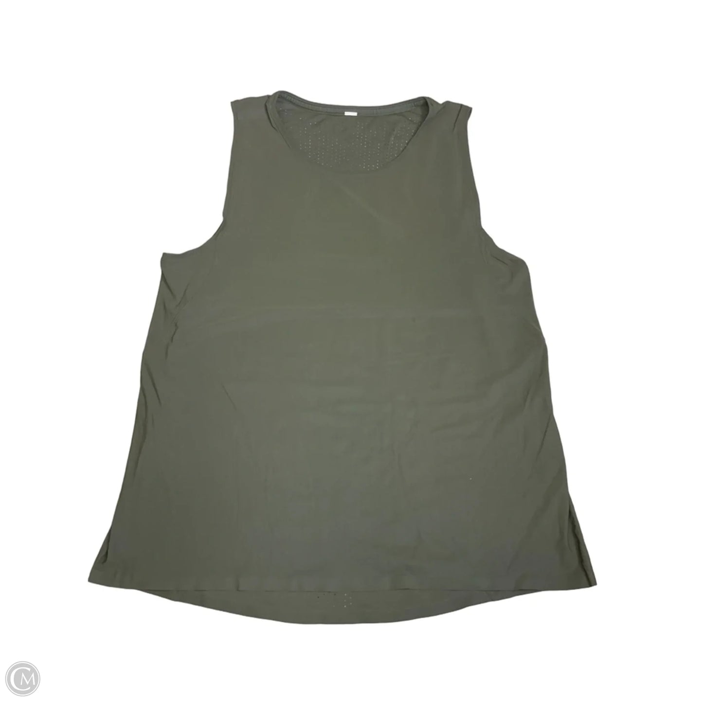 Athletic Tank Top By Lululemon In Green, Size: M