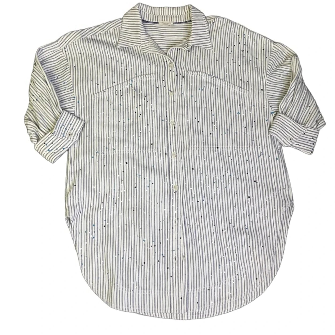 Top 3/4 Sleeve By Pilcro In Striped Pattern, Size: Xs