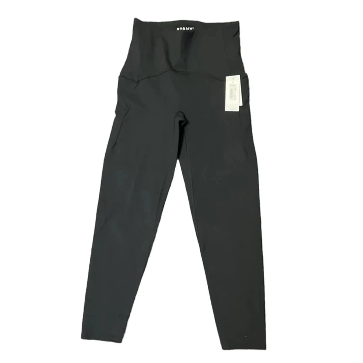 Athletic Leggings By Spanx In Black, Size: M