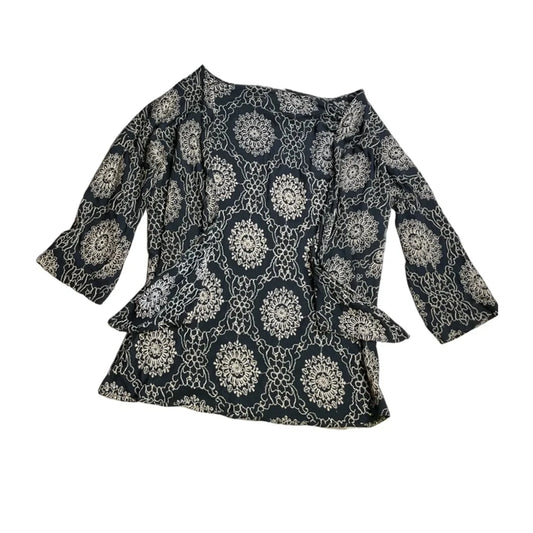 Cardigan By Altard State In Black & Tan, Size: S