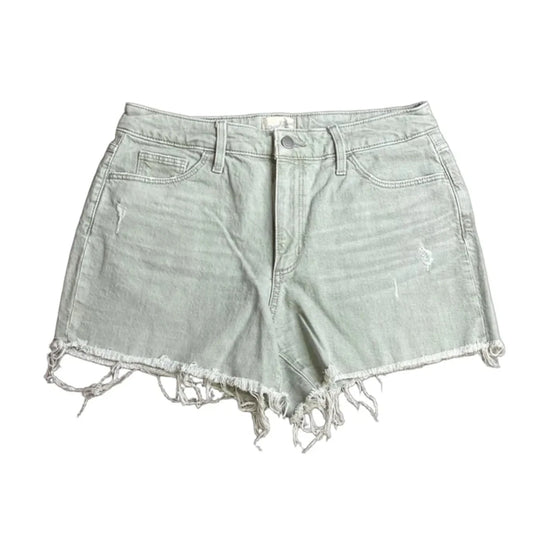 Shorts By Universal Thread In Green Denim, Size: 10