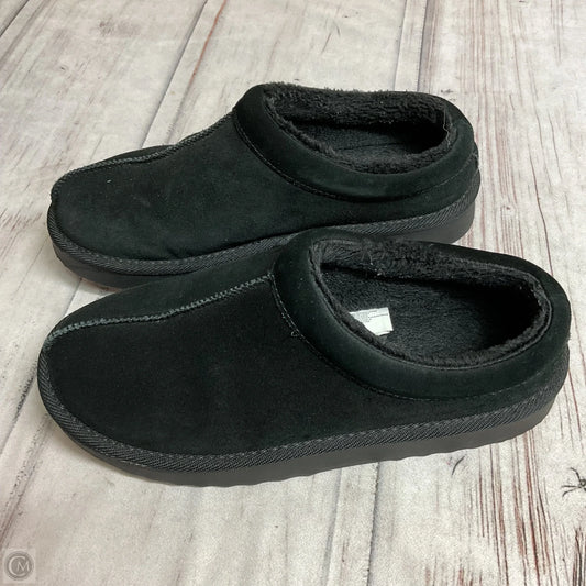 Boots Ankle Flats By Clothes Mentor In Black, Size: 9