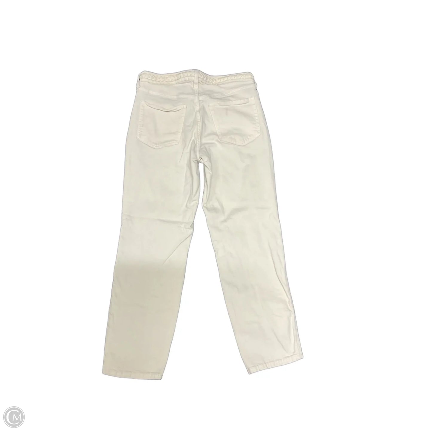 Jeans Straight By Old Navy In Cream, Size: 6