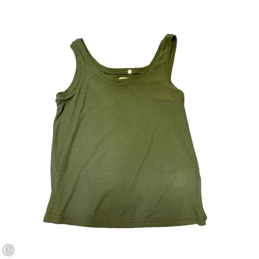 Tank Top By Madewell In Green, Size: Xs