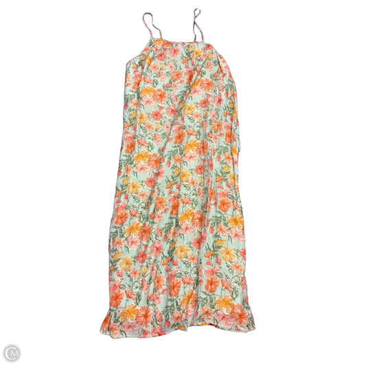Dress Casual Maxi By Minkpink In Floral Print, Size: L