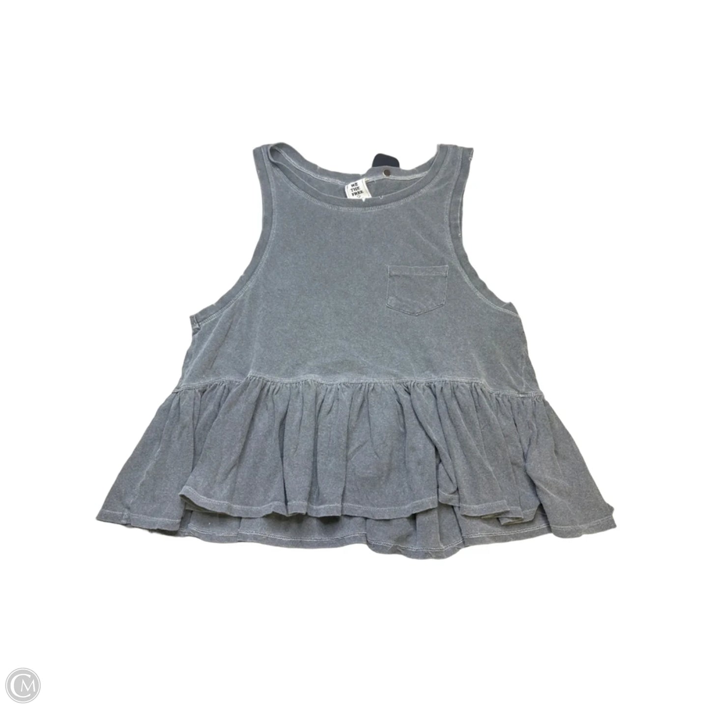 Top Sleeveless By We The Free In Grey, Size: S