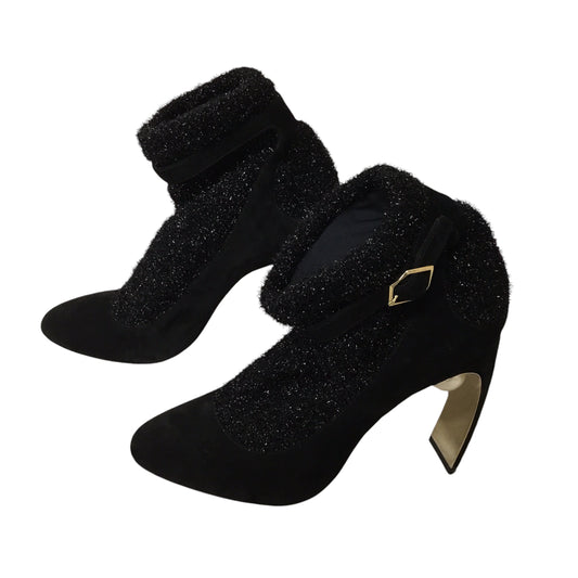 Shoes Heels Block By Cma In Black, Size: 9