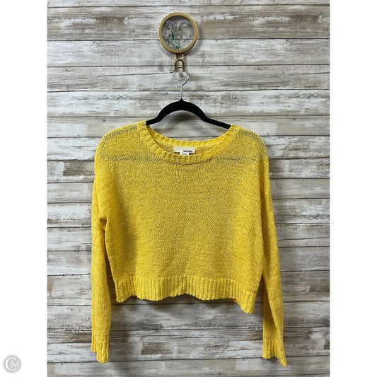 Sweater By Sans Souci In Yellow, Size: M