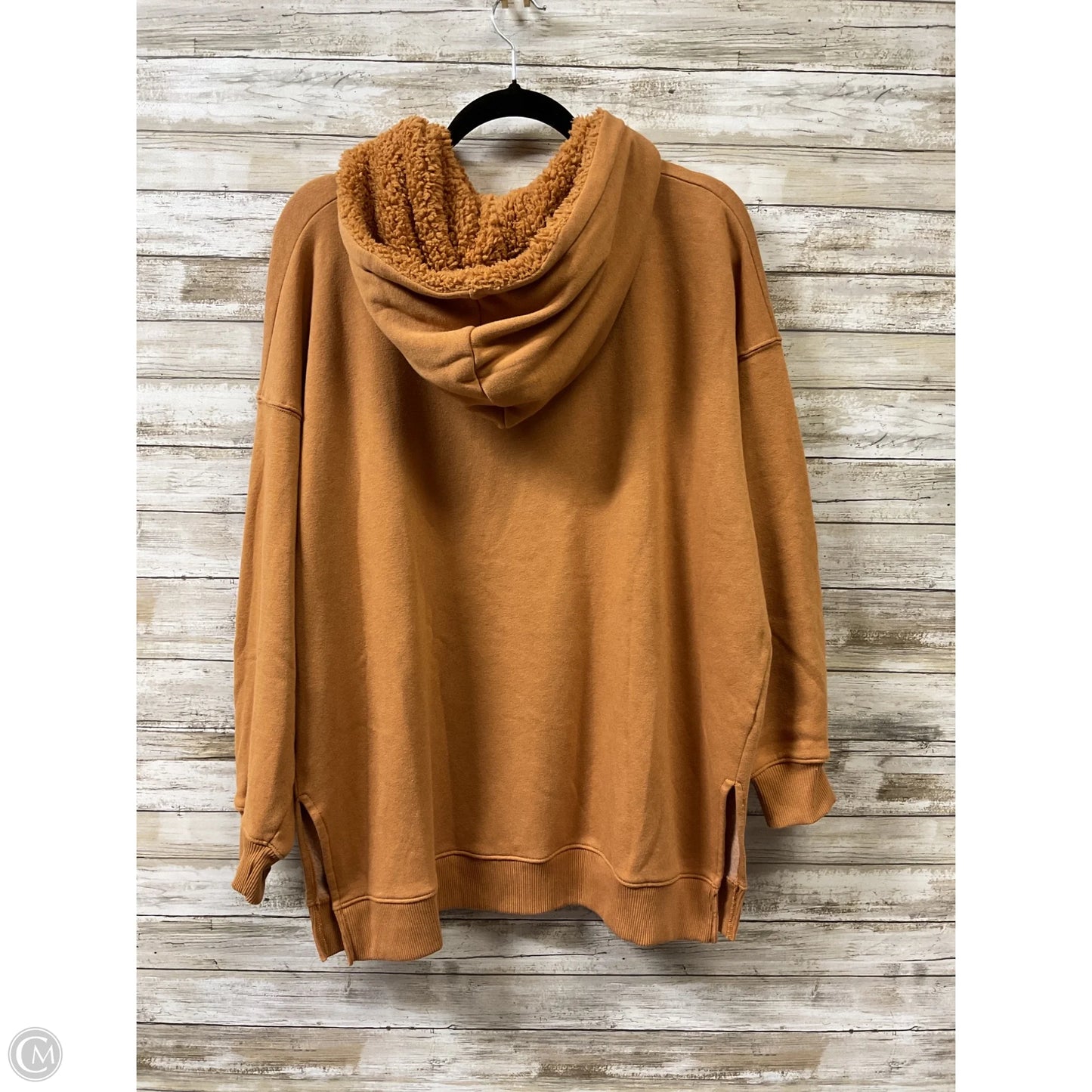 Sweatshirt Hoodie By American Eagle In Orange, Size: Xl