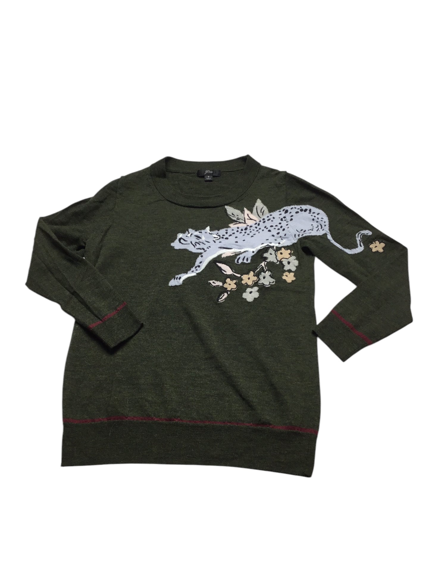 Sweater By J. Crew In Green, Size: S