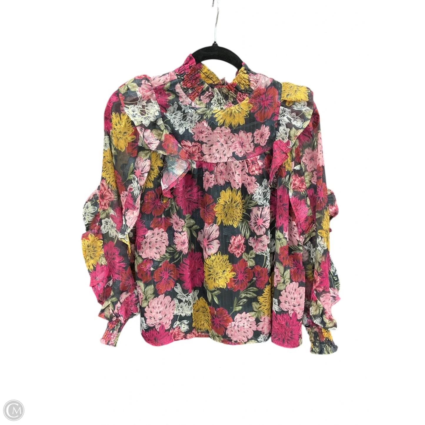 Top Long Sleeve By Cmc In Pink, Size: Xs