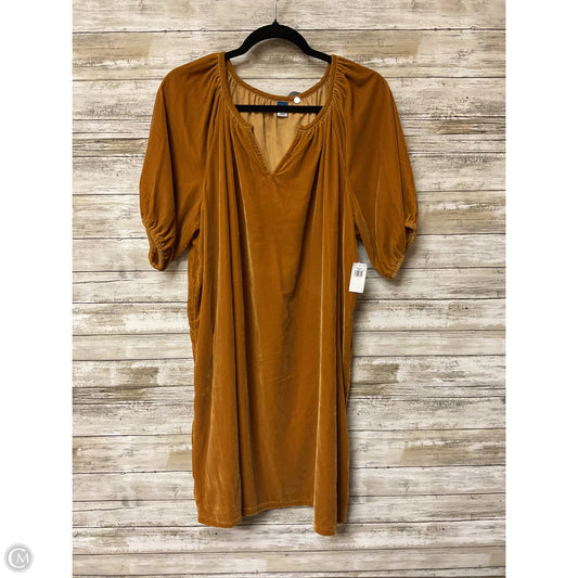 Dress Casual Short By Old Navy In Yellow, Size: L