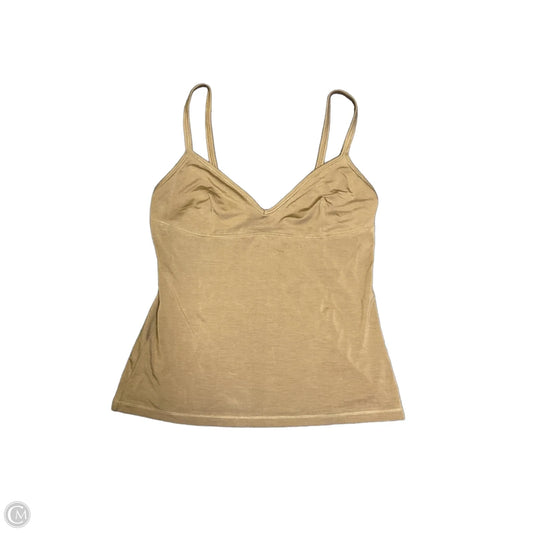 Top Sleeveless Basic By Zara In Brown, Size: L