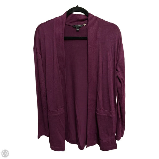 Cardigan By Banana Republic In Purple, Size: S
