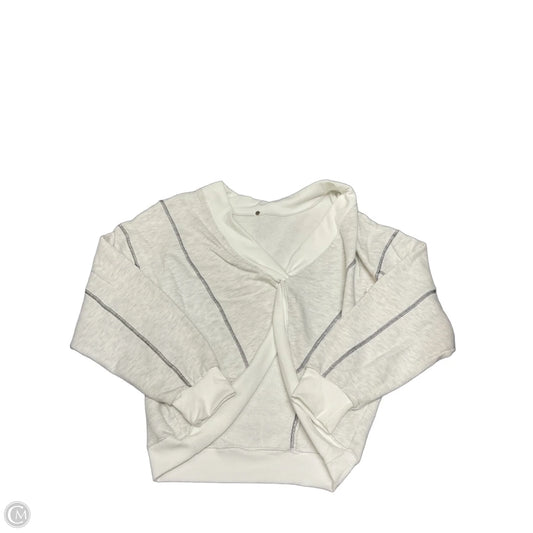 Sweatshirt Crewneck By Bucketlist In Grey, Size: M