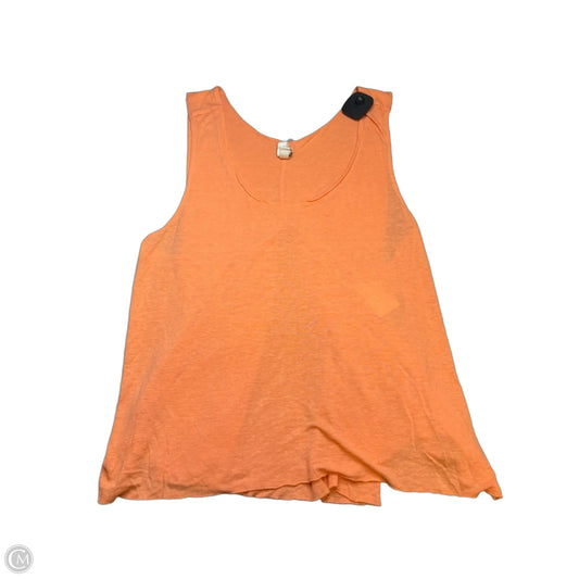 Top Sleeveless By Free People In Orange, Size: Xs