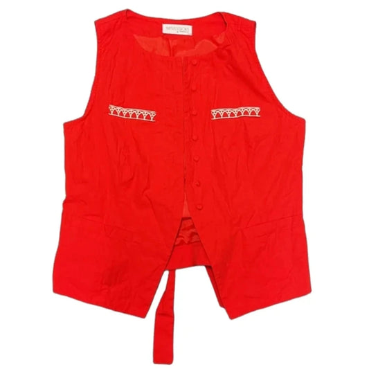 Vest Other By Impressions In Red, Size: M