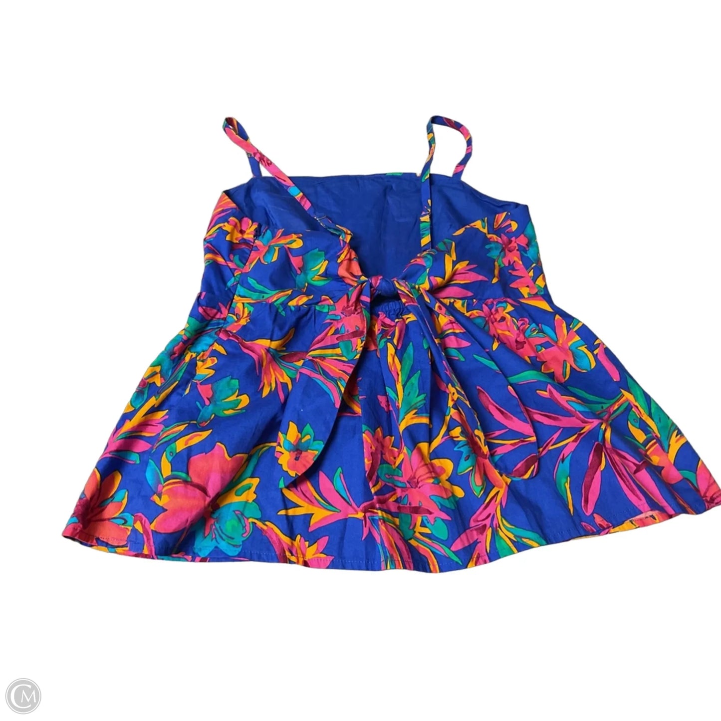 Top Sleeveless By J. Crew In Tropical Print, Size: 0