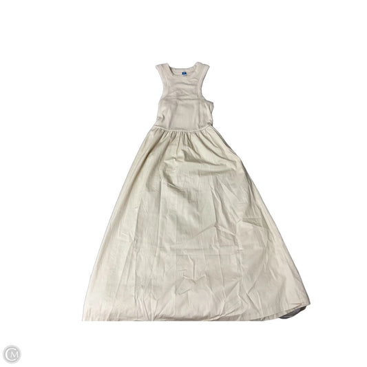 Dress Casual Maxi By Old Navy In Beige, Size: Xs