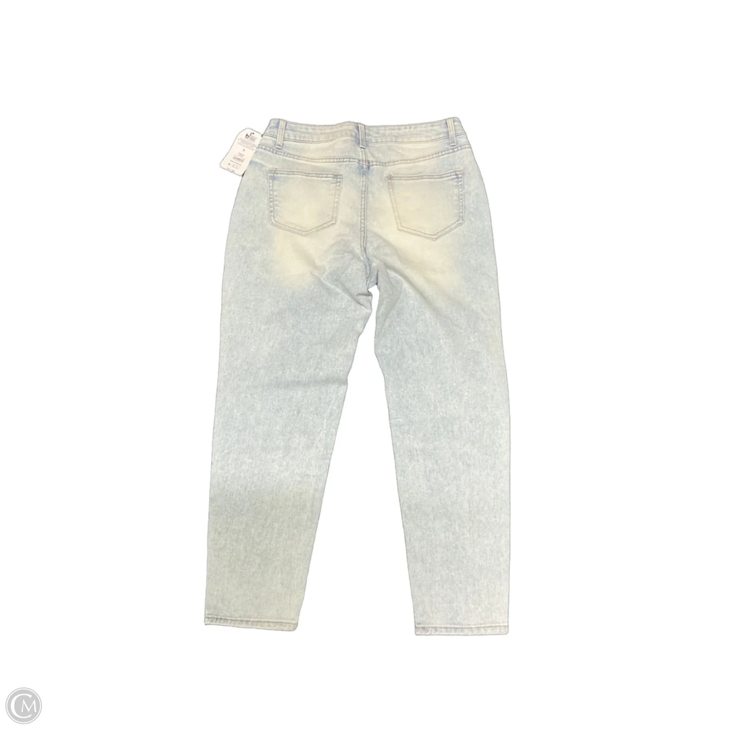 Jeans Straight By Time And Tru In Blue Denim, Size: 8