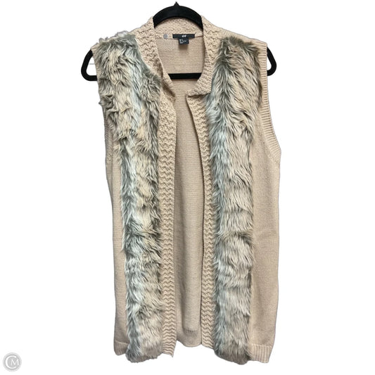Vest Sweater By H&m In Tan, Size: S
