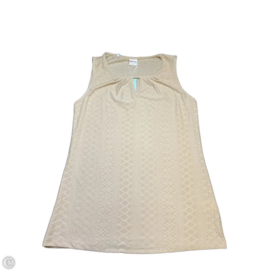 Top Sleeveless By Clothes Mentor In Brown, Size: S