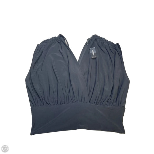 Blouse Sleeveless By Express In Black, Size: Xl