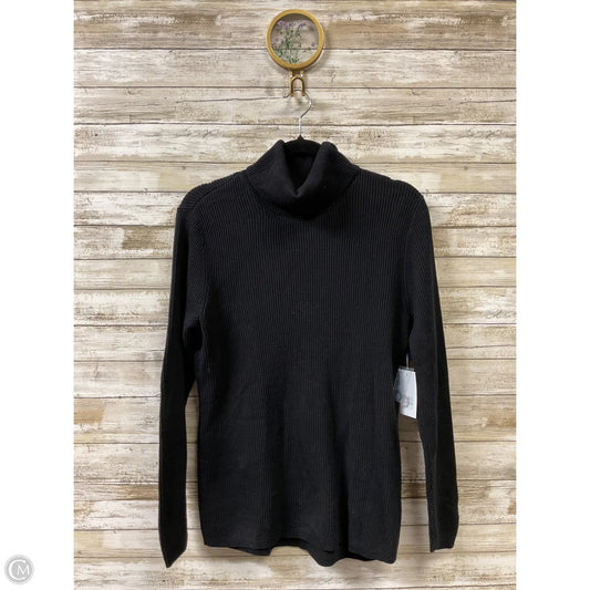 Sweater By Croft And Barrow In Black, Size: M