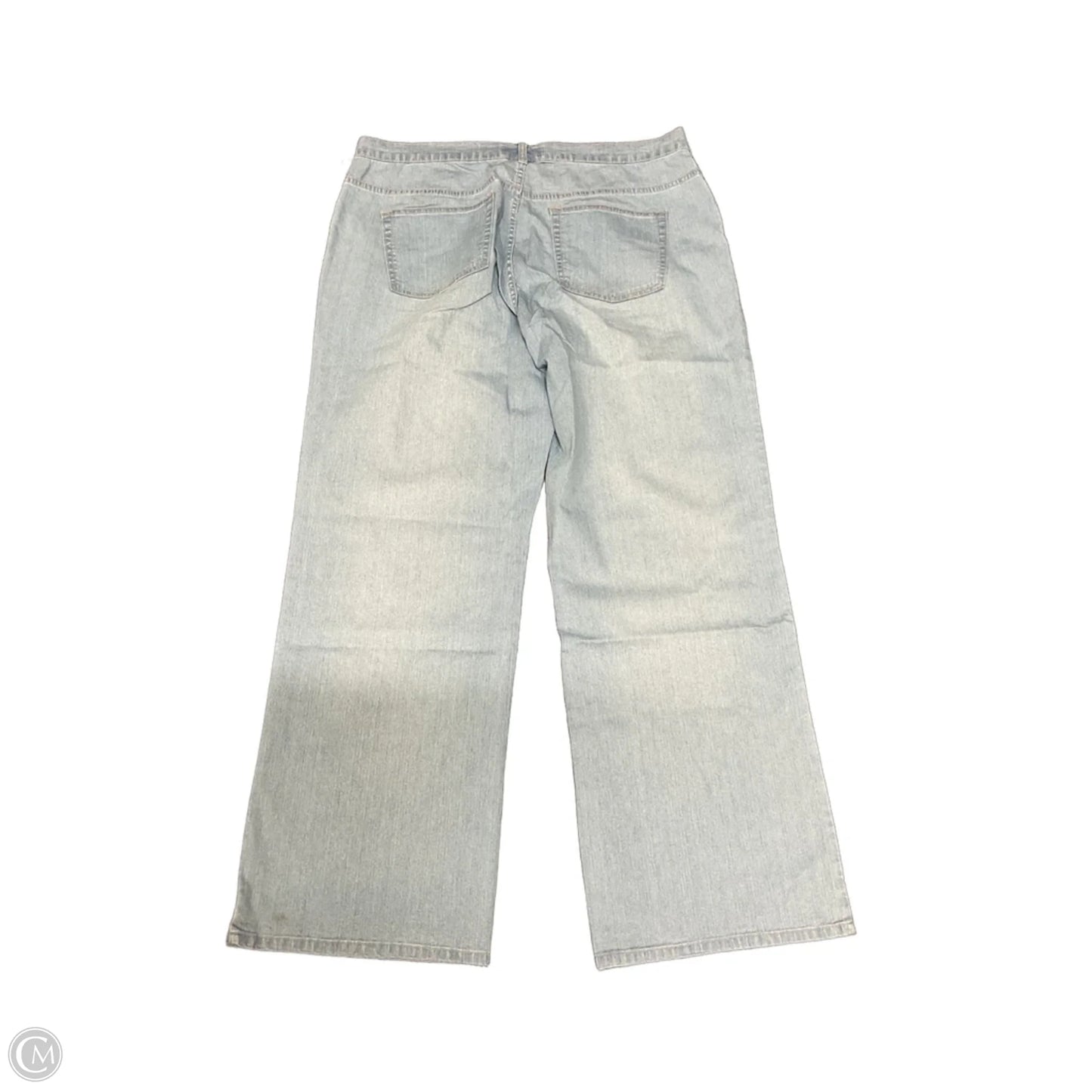 Jeans Boot Cut By Avenue Blues In Blue Denim, Size: 18