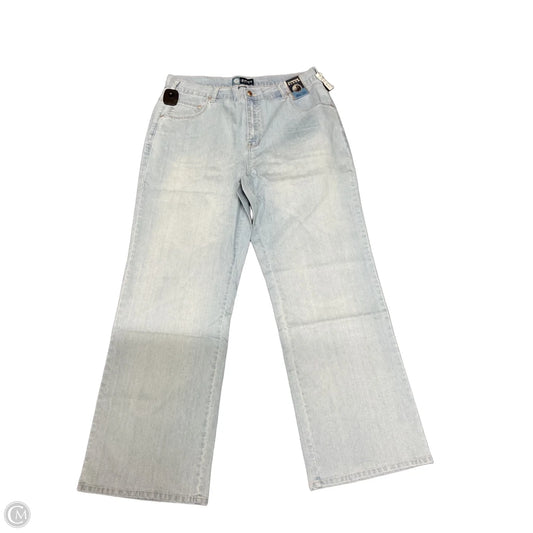 Jeans Boot Cut By Avenue Blues In Blue Denim, Size: 16
