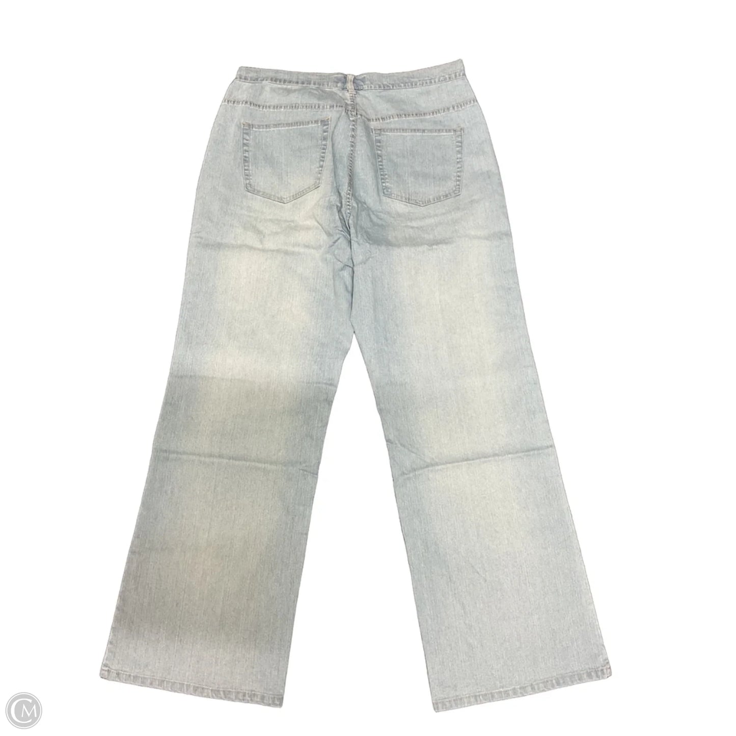 Jeans Boot Cut By Avenue Blues In Blue Denim, Size: 16