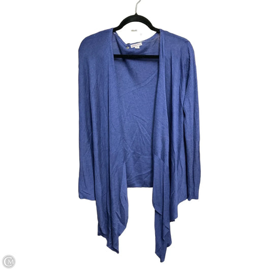 Cardigan By Merona In Blue, Size: L