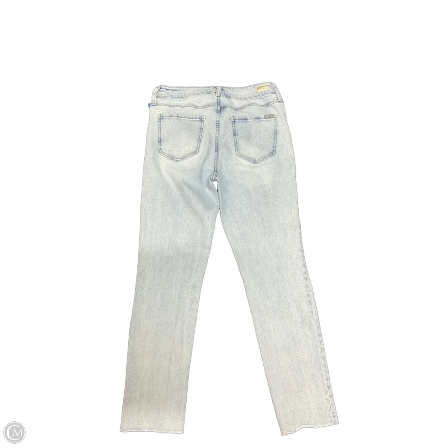 Jeans Straight By Seven 7 In Blue Denim, Size: 10