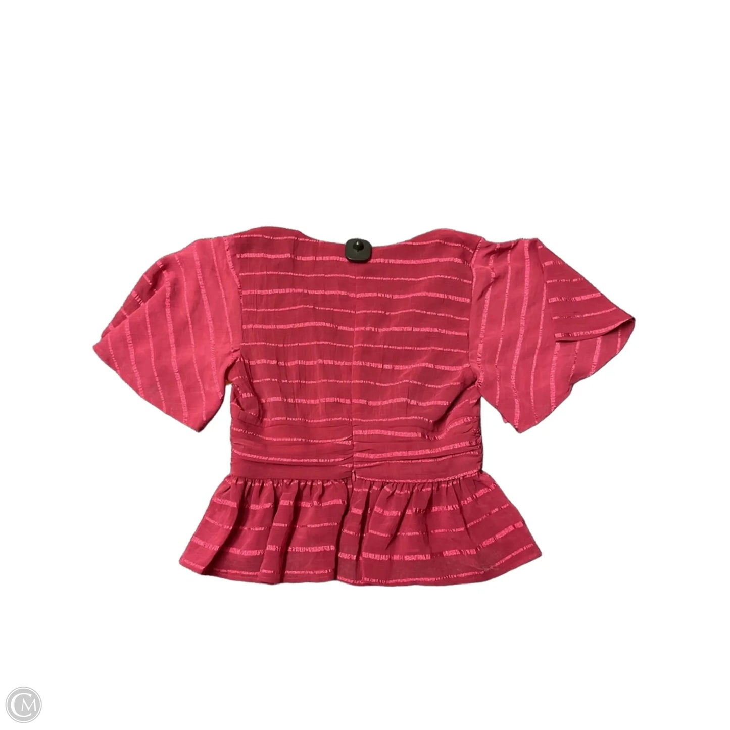 Blouse Short Sleeve By House Of Harlow In Red, Size: M