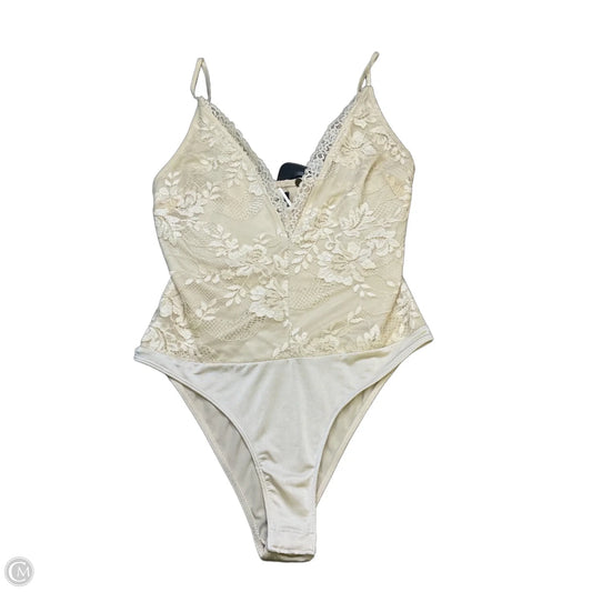 Bodysuit By Out From Under In Cream, Size: Sp