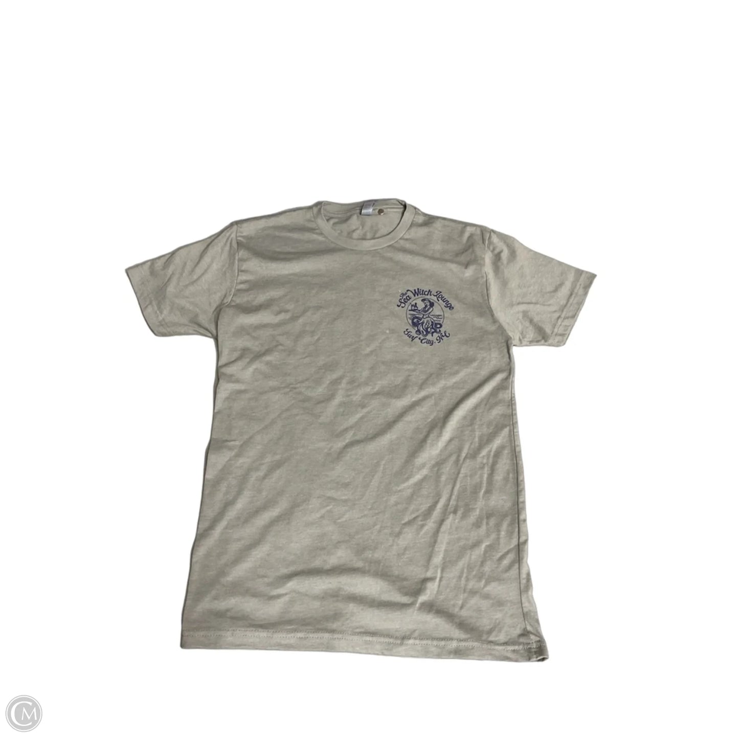 Top Short Sleeve Basic By Next Level In Grey, Size: S