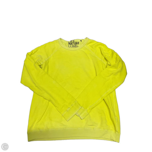 Sweatshirt Crewneck By Freecity In Green, Size: M