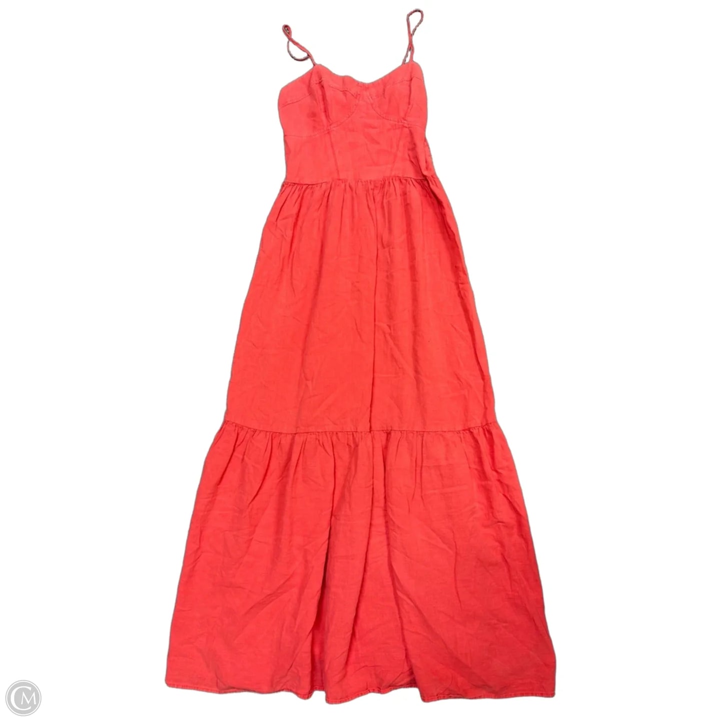 Dress Casual Maxi By Young Fabulous & Broke In Red, Size: L
