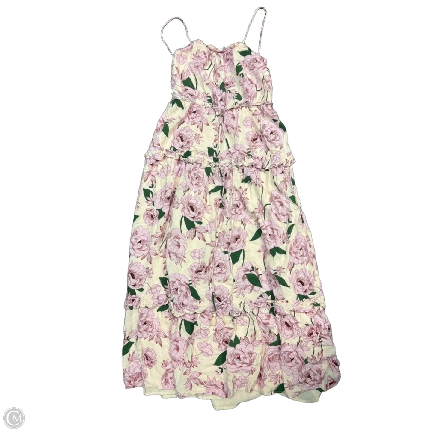 Dress Casual Maxi By Cmc In Floral Print, Size: M