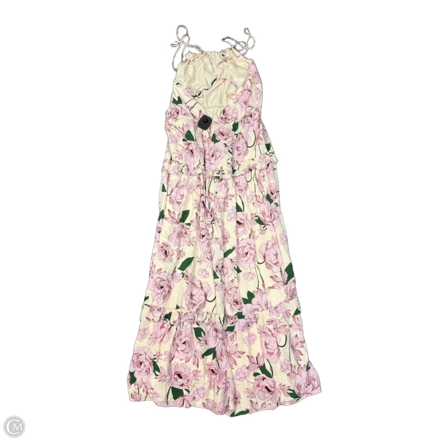 Dress Casual Maxi By Cmc In Floral Print, Size: M