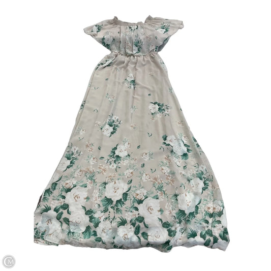 Dress Casual Maxi By Show Me Your Mumu In Floral Print, Size: L