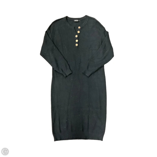 Dress Sweater By Merokeety In Black, Size: L