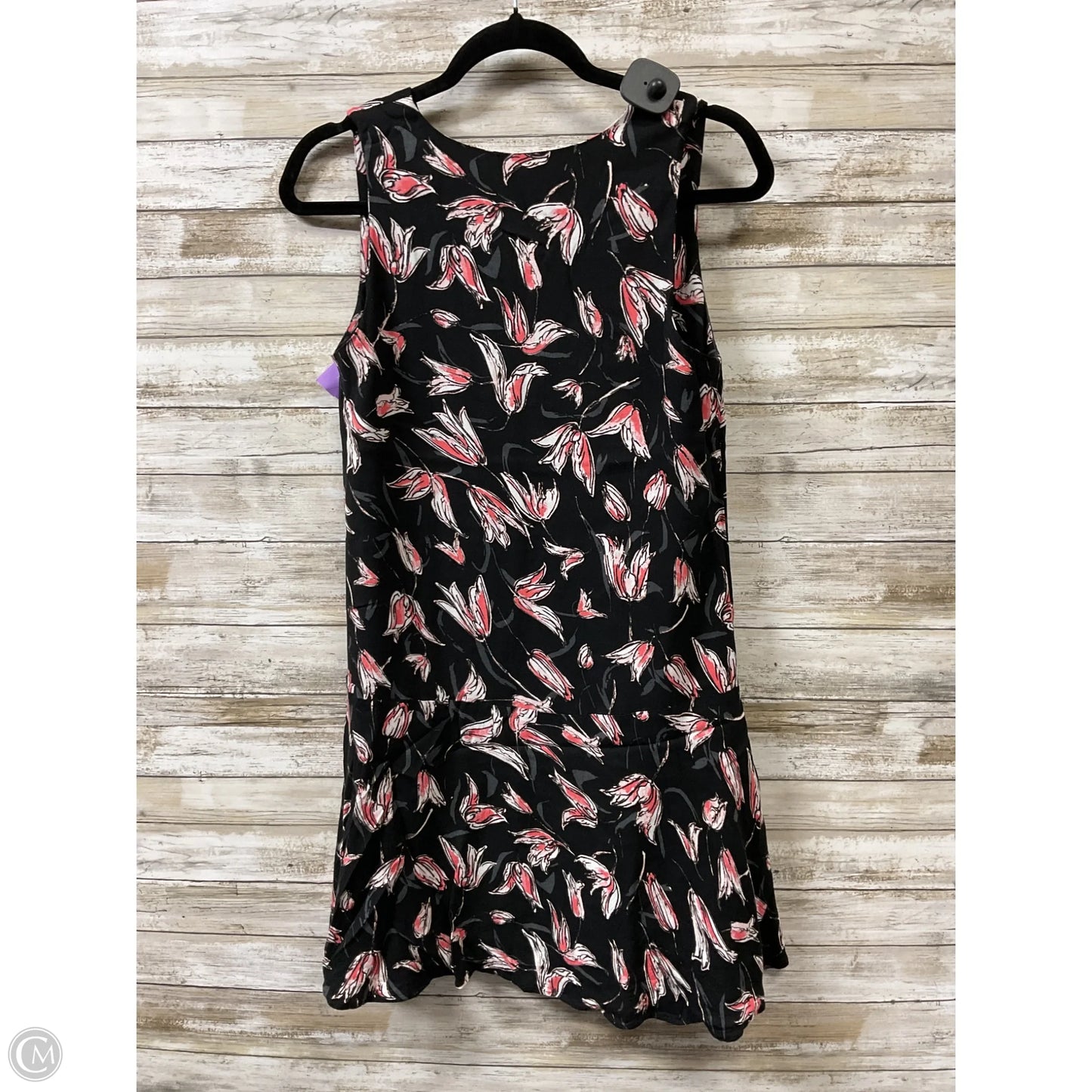 Romper By Loft In Black & Pink, Size: S