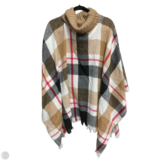 Shawl By Simply Noelle In Plaid Pattern, Size: Osfm