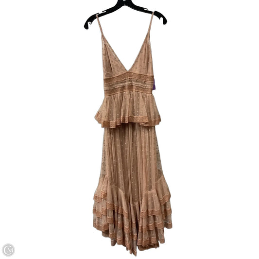 Dress Casual Maxi By Cma In Brown, Size: M