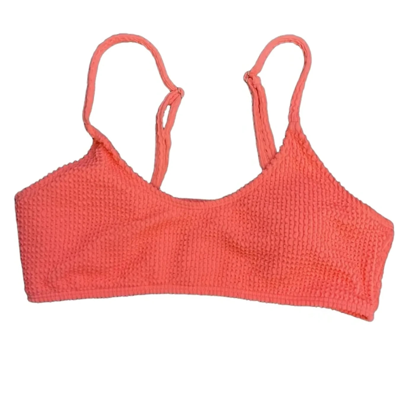 Swimsuit Top By Shein In Coral, Size: M