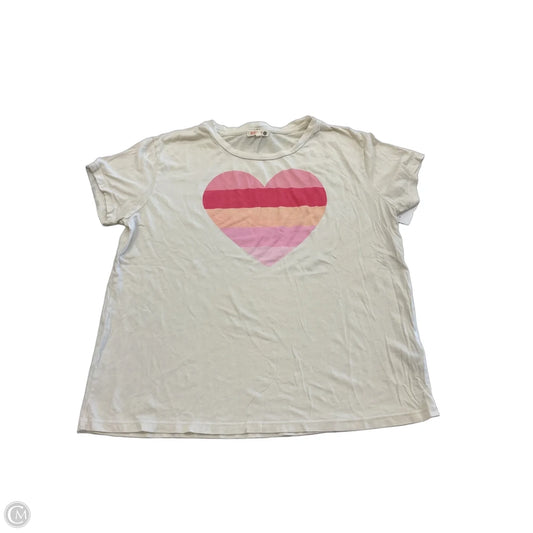 Top Short Sleeve Basic By Sundry In Yellow, Size: S