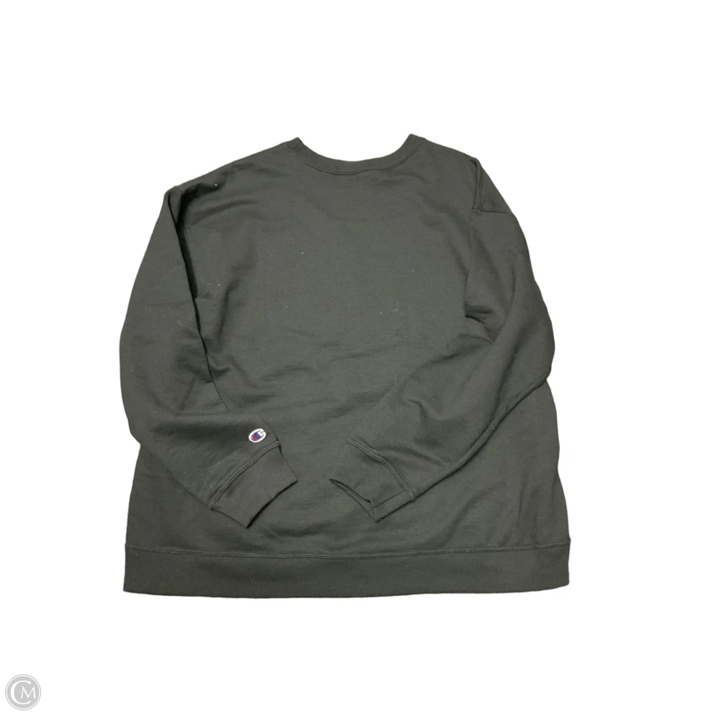 Sweatshirt Crewneck By Champion In Black, Size: 3x