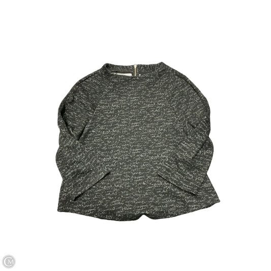 Top Long Sleeve By W5 In Black, Size: S