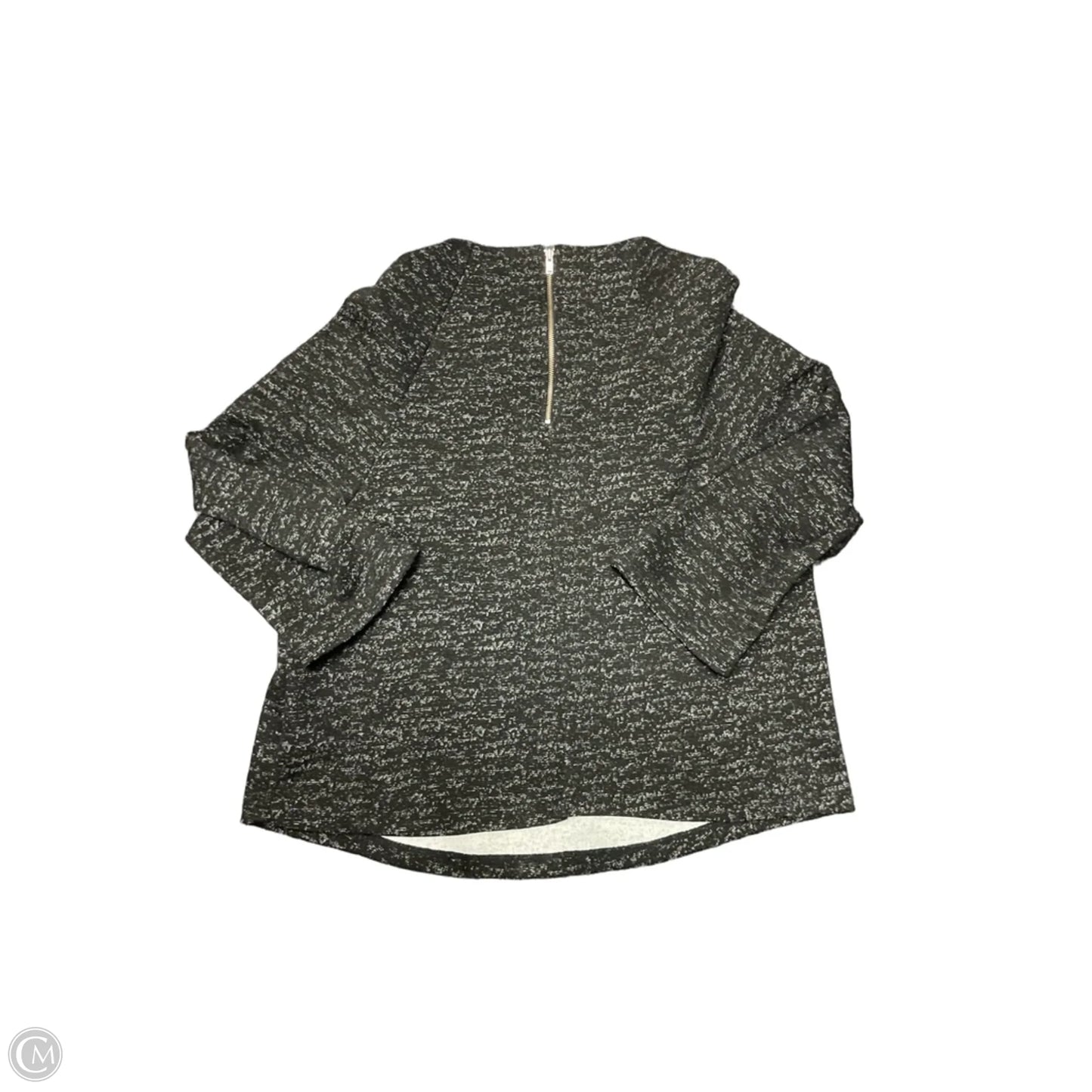 Top Long Sleeve By W5 In Black, Size: S